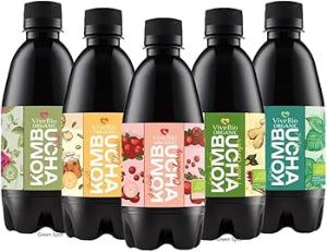 Kombucha -Organic 5X330ml Bottles Assorted Flavors