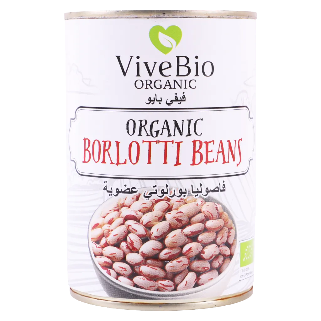 ViveBio Borlotti Beans - Organic
