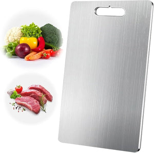 38cmX28cm Medical Grade 316 Stainless Steel Cutting Board